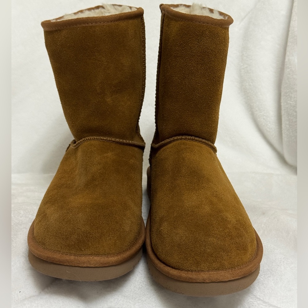 Koolaburra by UGG Women's Koola Short  Boots - Chestnut, Size 10